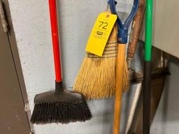 Brooms and Shovel