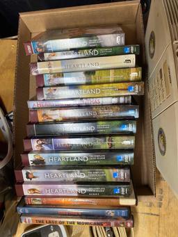 DVDs - power strips - misc
