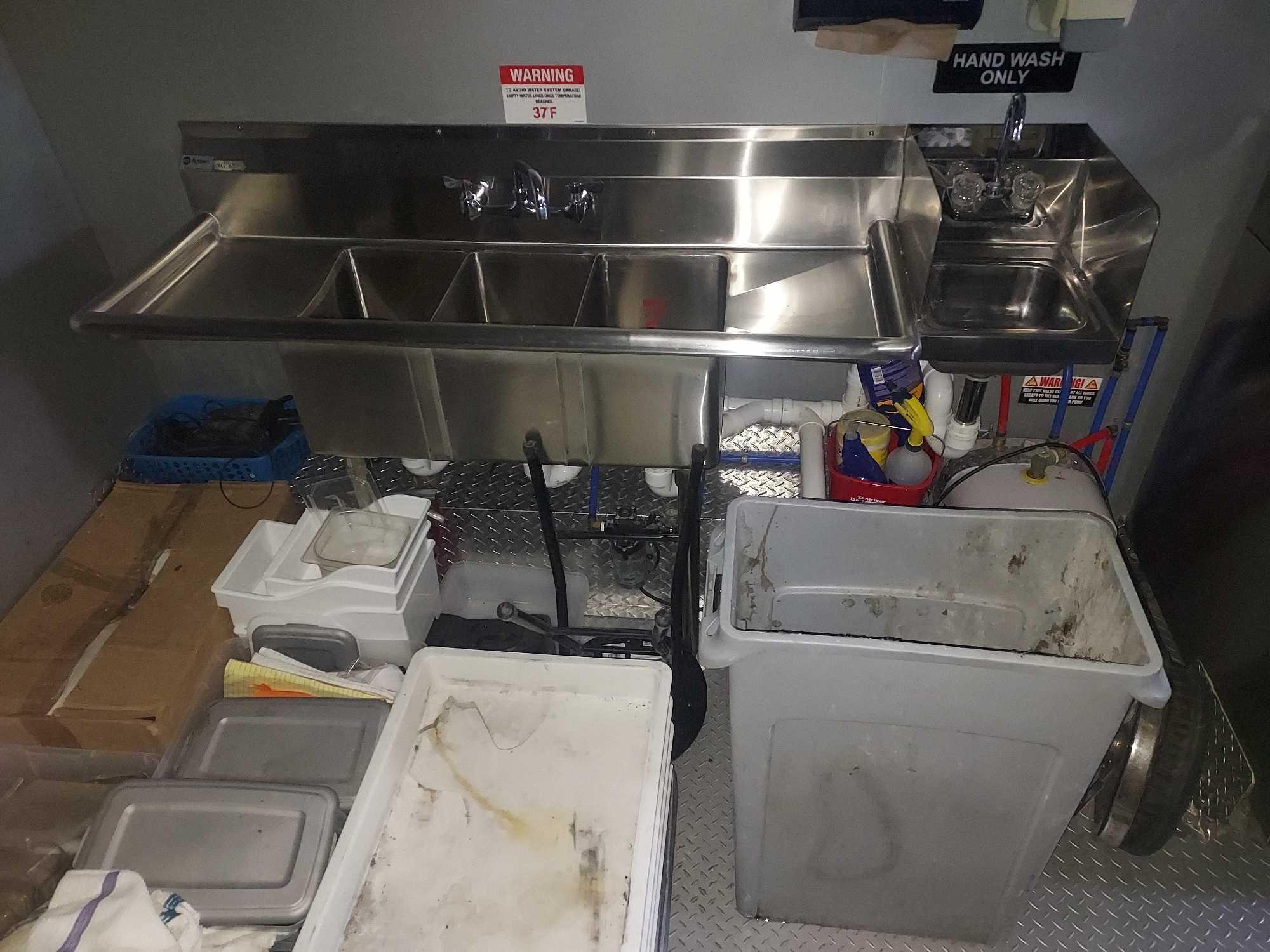 2017 Concession Nation Custom 28 Foot Pizza / Food Trailer w/ Built-In Wood Burning Pizza Oven