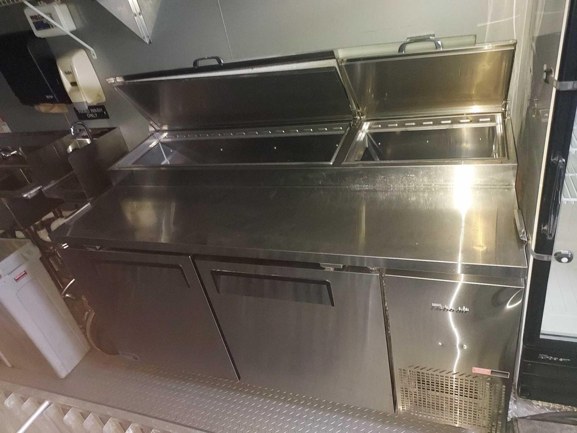 2017 Concession Nation Custom 28 Foot Pizza / Food Trailer w/ Built-In Wood Burning Pizza Oven
