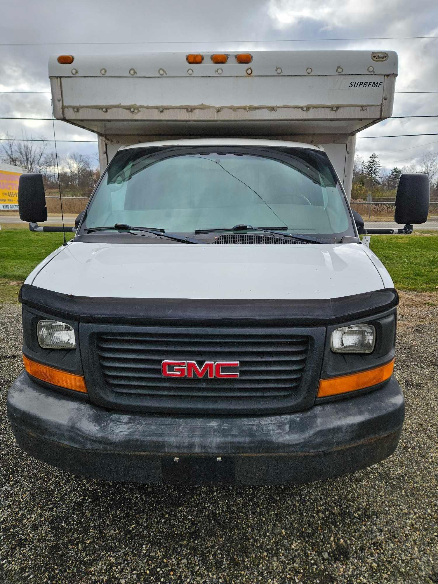 2005 GMC Savana box van work body, runs