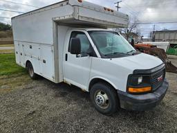 2005 GMC Savana box van work body, runs