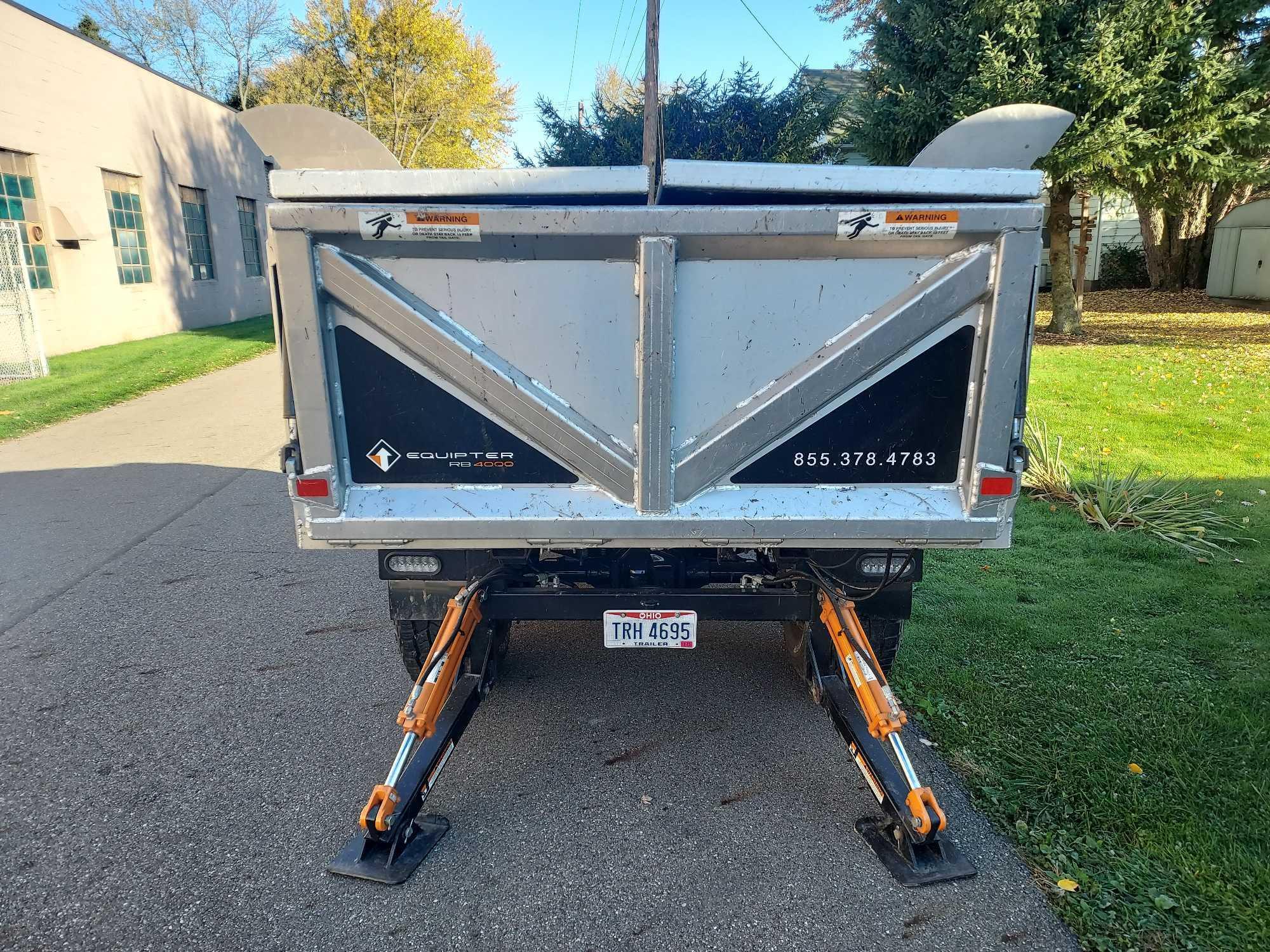 2019 Equipter RB4000 Self-Propelled Roofing Trailer