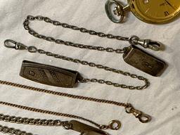 Calibel pocket watch and fobs