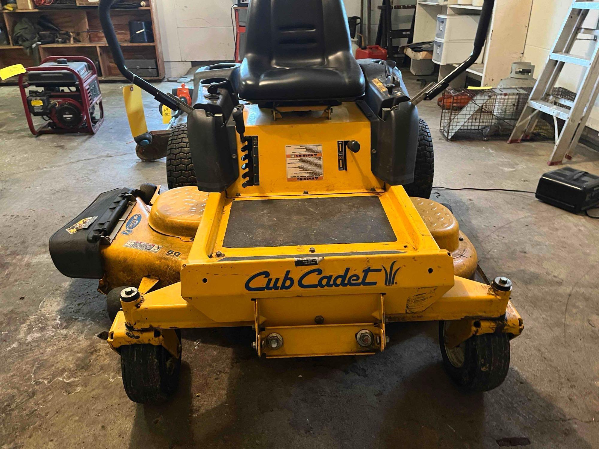Cub Cadet RZT22 22HP Zero Turn Mower with 50 inch Proxibid