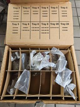 Partial Terminal Kits & Organizer Box w/ Contents - Screws, Electrical, & more