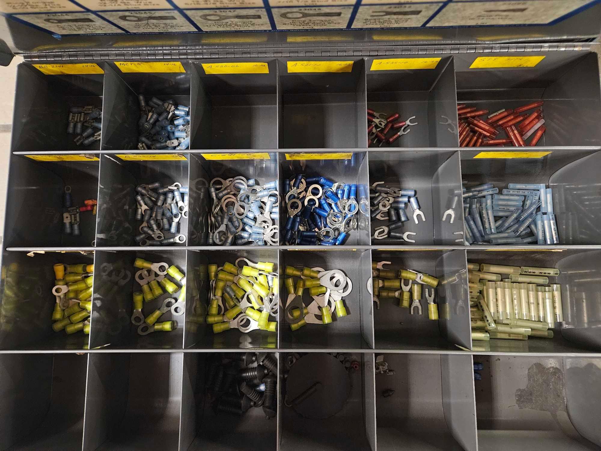 Partial Terminal Kits & Organizer Box w/ Contents - Screws, Electrical, & more