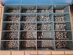 Partial Terminal Kits & Organizer Box w/ Contents - Screws, Electrical, & more