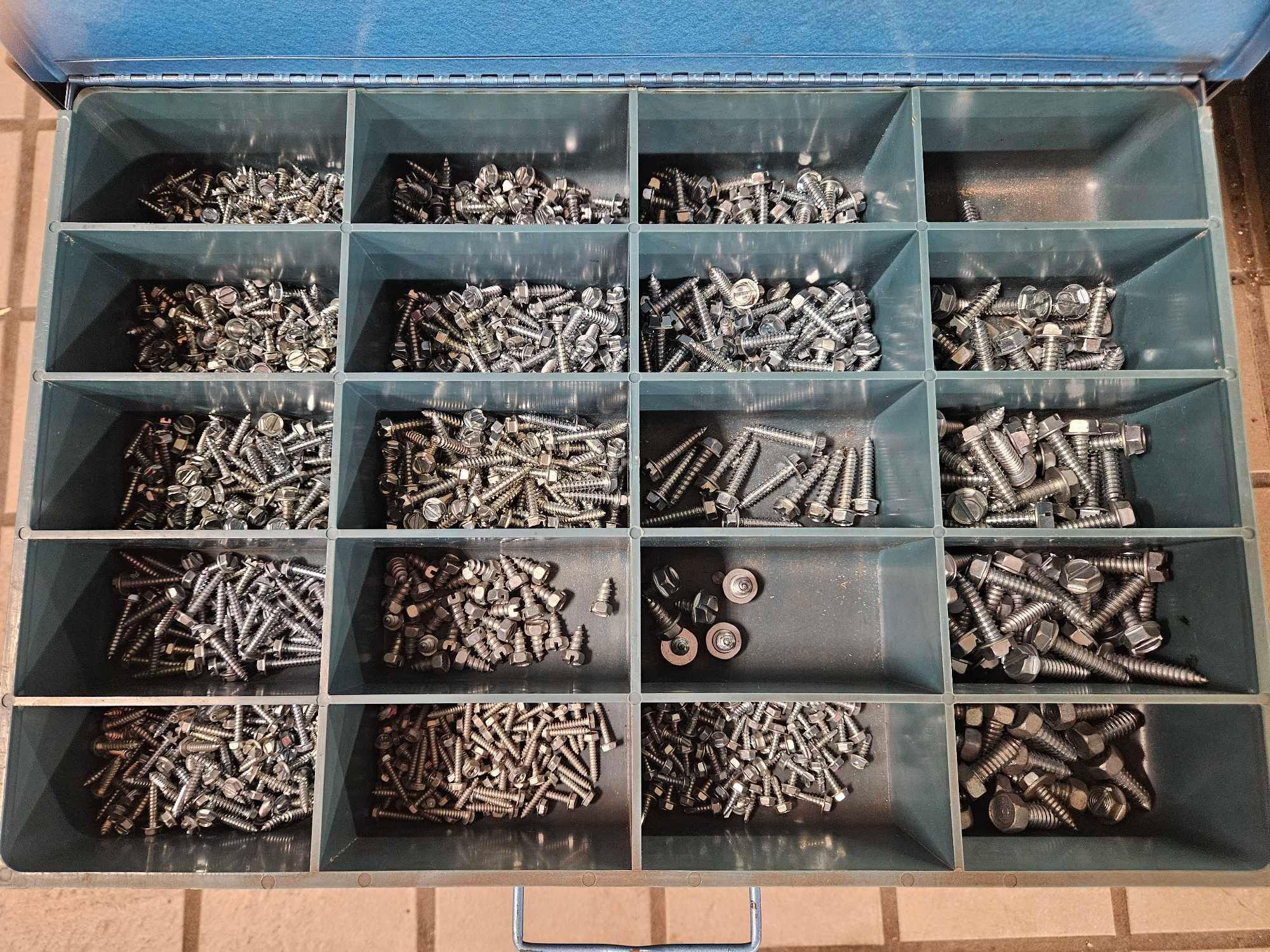 Partial Terminal Kits & Organizer Box w/ Contents - Screws, Electrical, & more