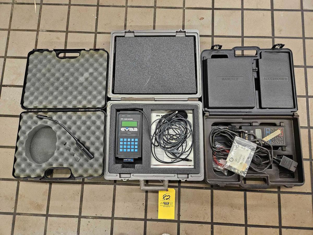 Kent-Moore EVA 2 Electronic Vibration Analyzer, Broken Techline Kit, & Leak Detector