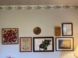 wall art in bedroom