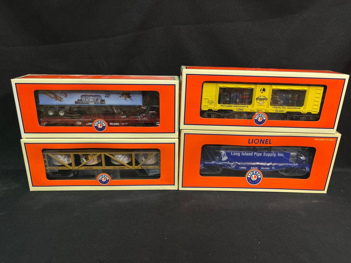 (4) Lionel NLOE Assorted Cars