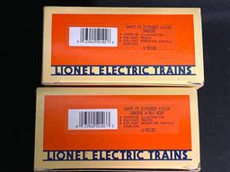(4) Lionel Sante Fe Caboose and Chicagoland Railroad Club