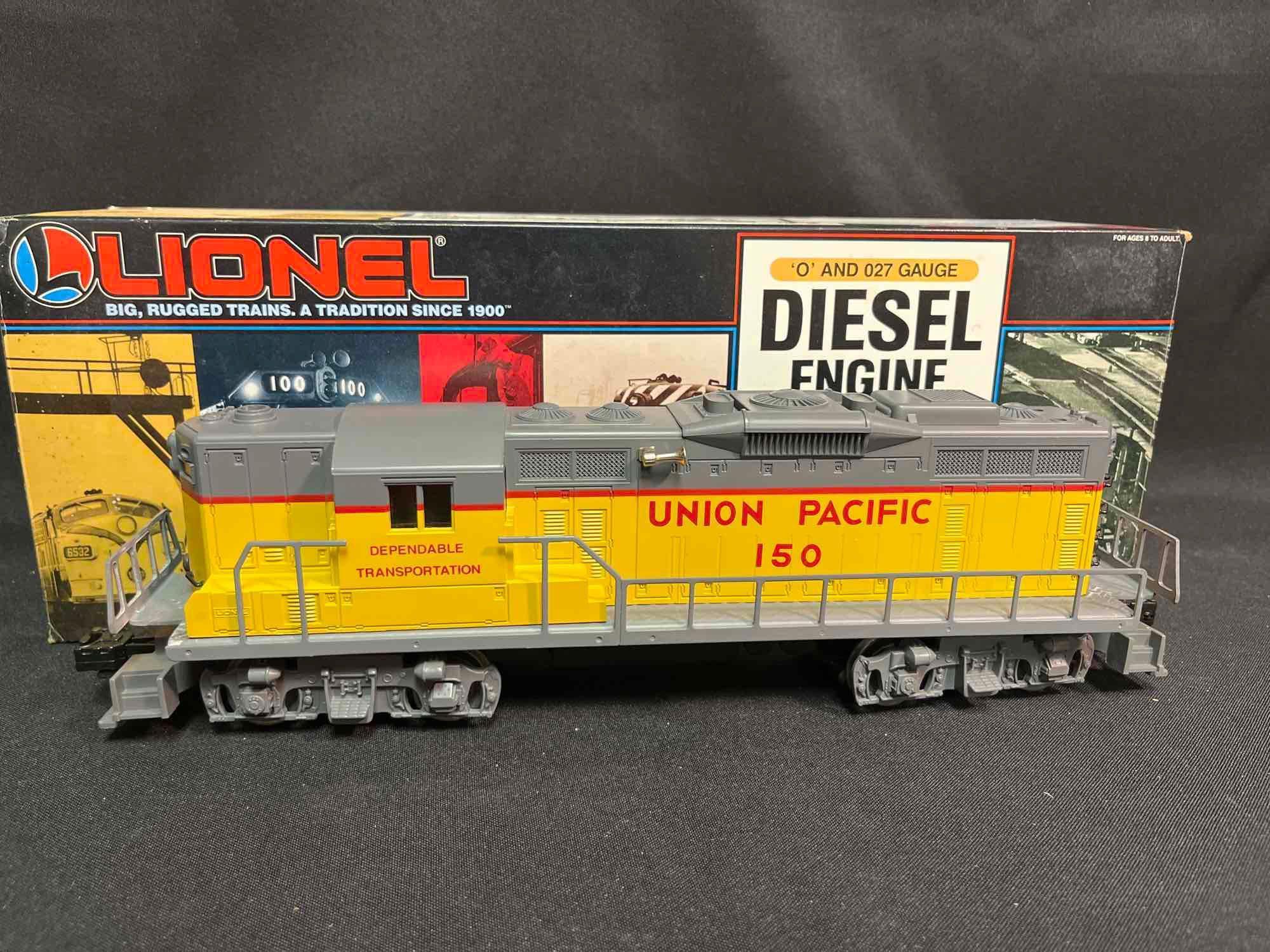 Lionel Union Pacific GP9 Diesel Engine