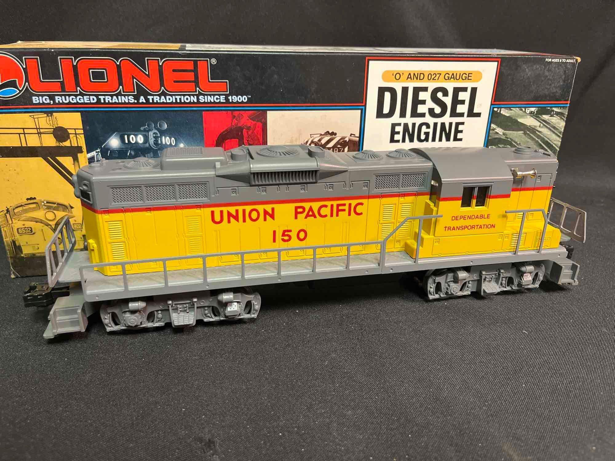 Lionel Union Pacific GP9 Diesel Engine