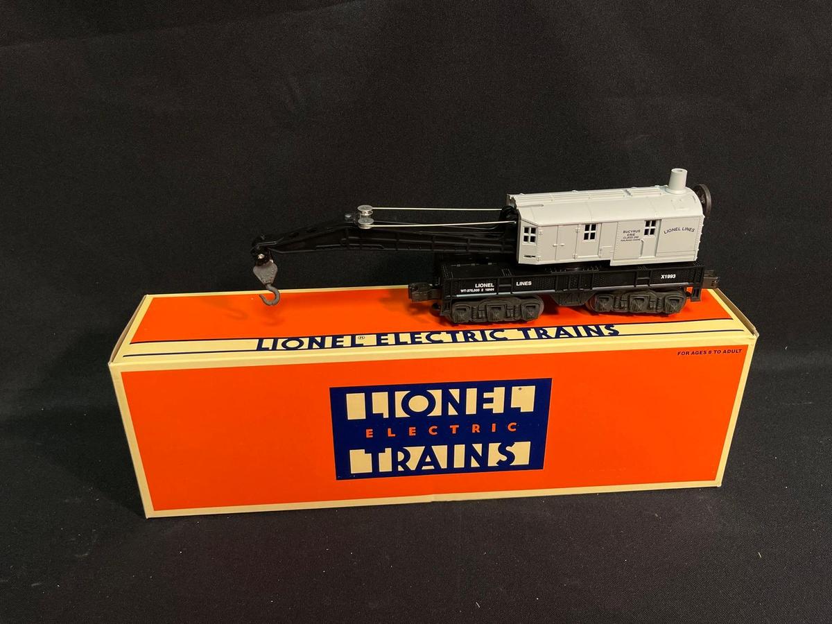 Lionel 1993 Six Wheel Crane Car