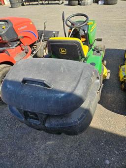 John Deere 166 mower with bagger