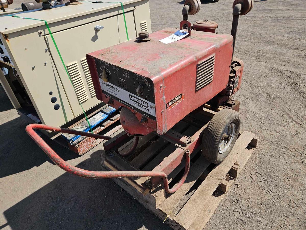 Lincoln 225 gas powered welder