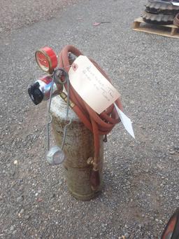Small Acetylene Tank Torch