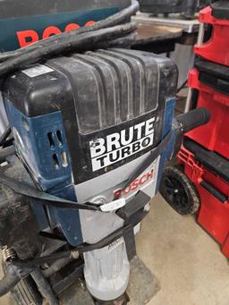 Bosch brute turbo jack hammer with cart