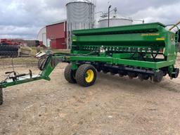 John Deere 1590 15ft No-Till Grain Drill with Grass Seed Box