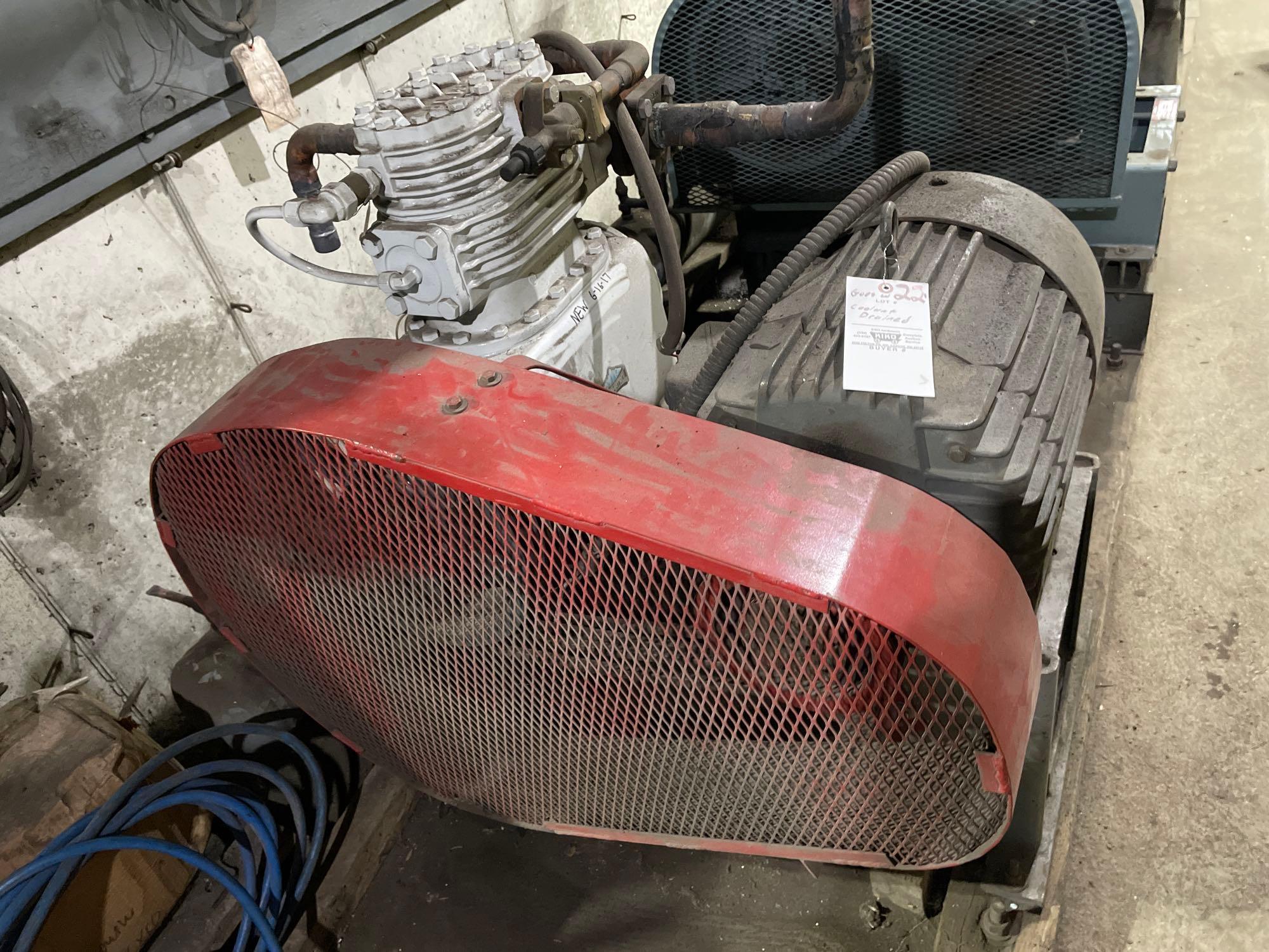 A1 flake ice machine, Model DER26F-5T, with Thermatrol compressor