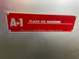 A1 flake ice machine, Model DER26F-5T, with Thermatrol compressor
