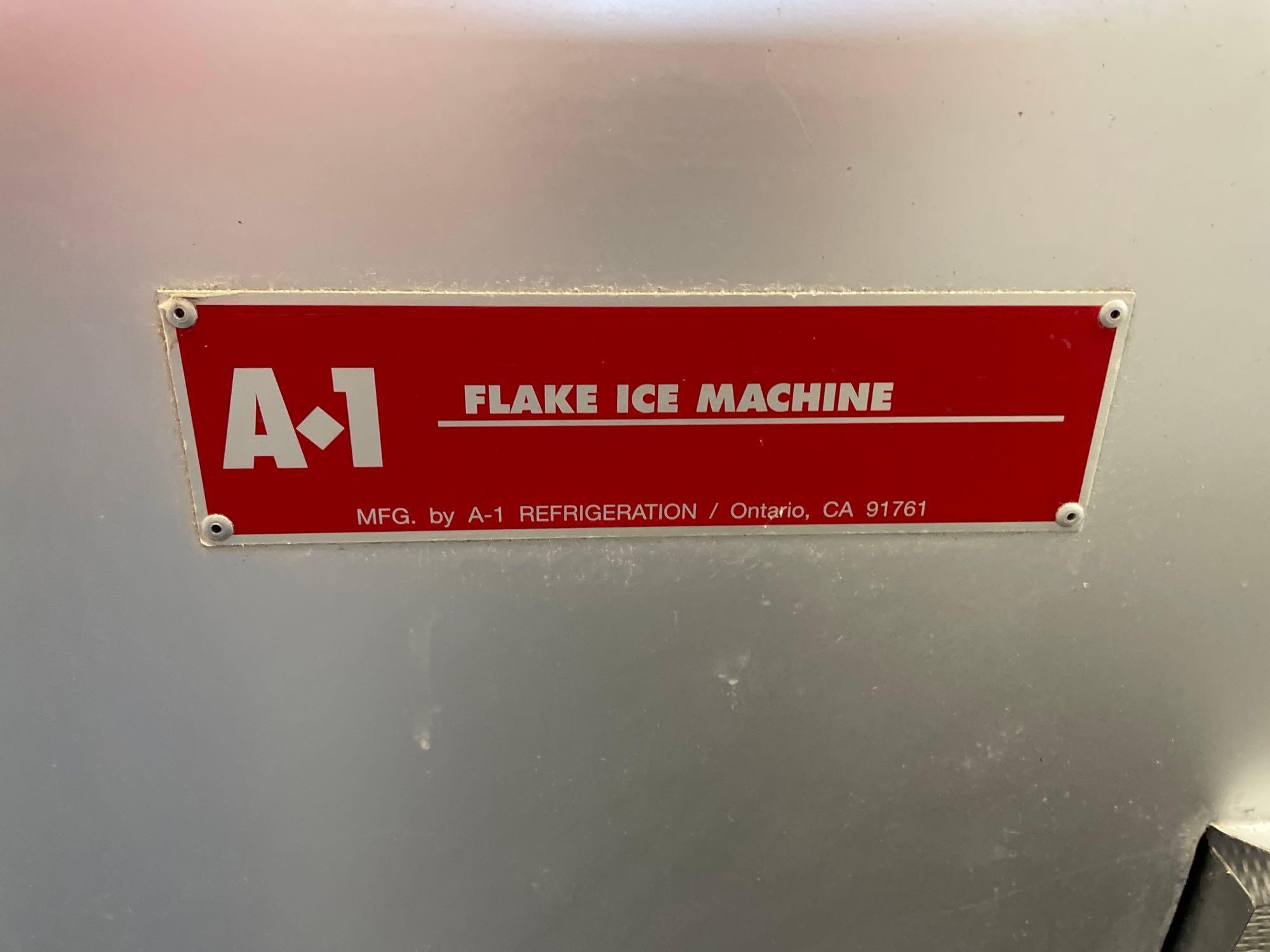 A1 flake ice machine, model DER26F-6T, with Grasso compressor