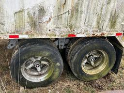 1978 Hawkeye 40 ft. double hopper bottom trailer