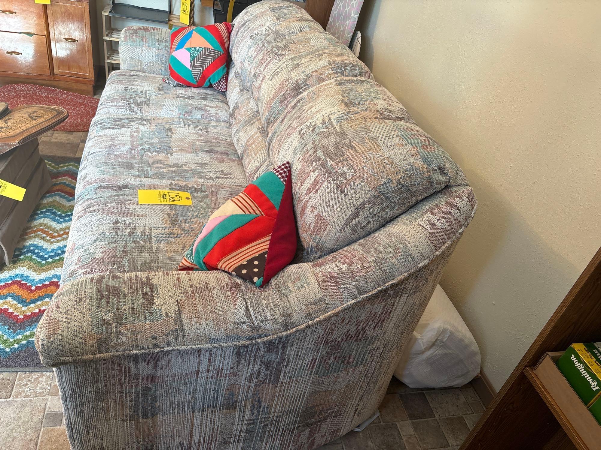 Pull Pit Couch and Ottoman