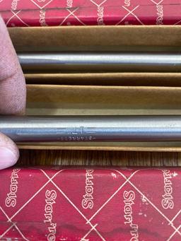 (2) Starrett Measure Rods 16 and 17inch