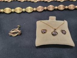 Group of 1/20 GF jewelry, weight 107.2 grams