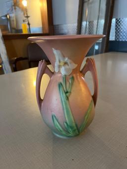 Roseville 7in Vase, Flamingo Lamp, China