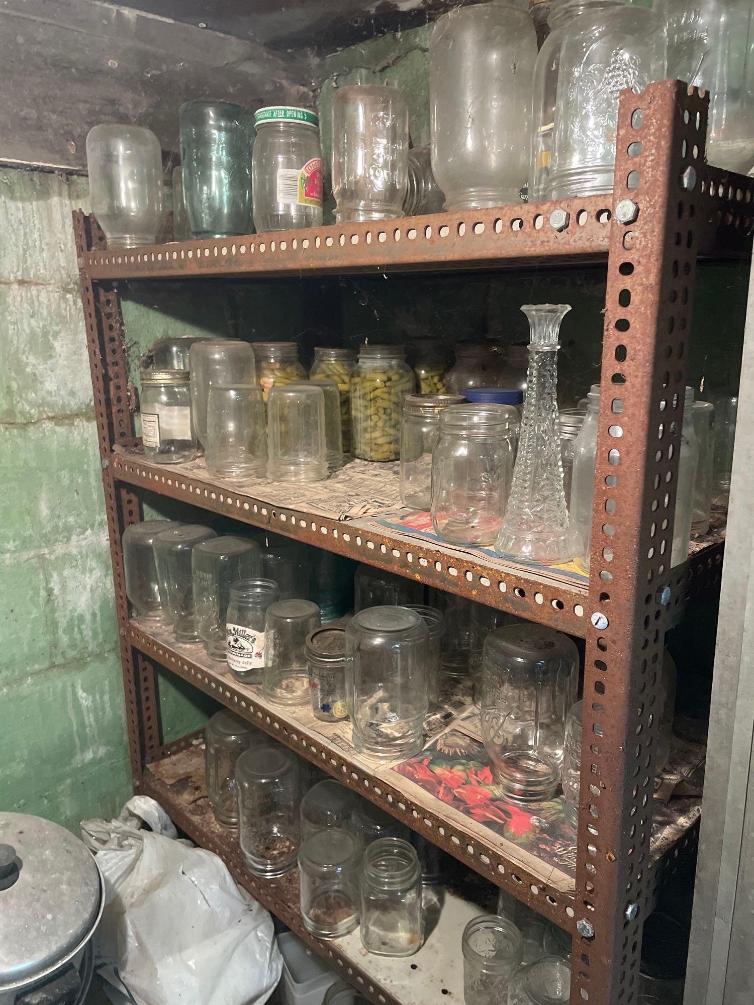 Contents of Canning Room- Canning Supplies