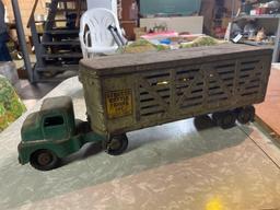 Vintage Toys- Trucks and Livestock Hauler