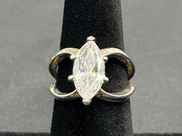 (4) Sterling Rings