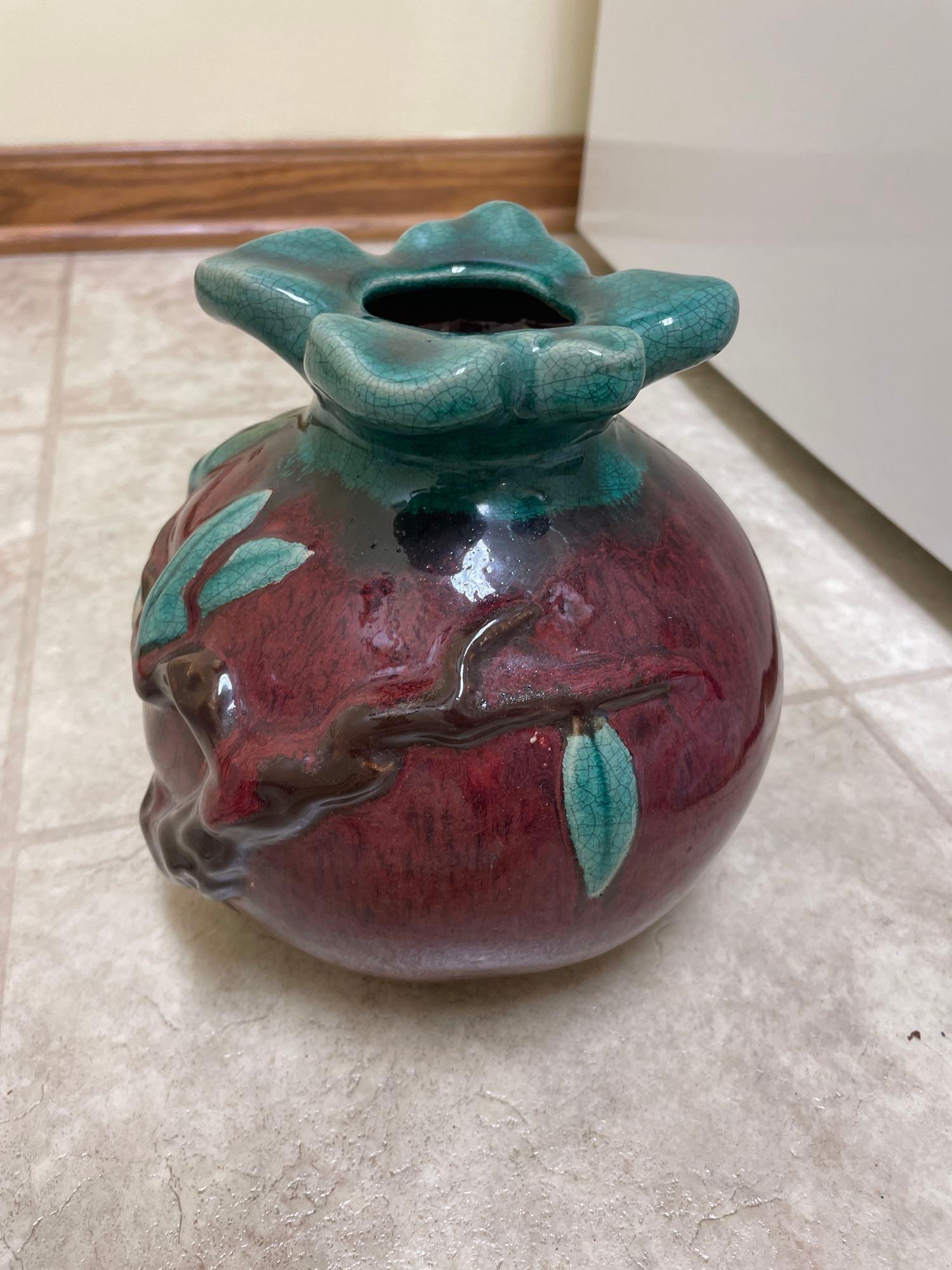 Vases, Flow Blue, Stoneware