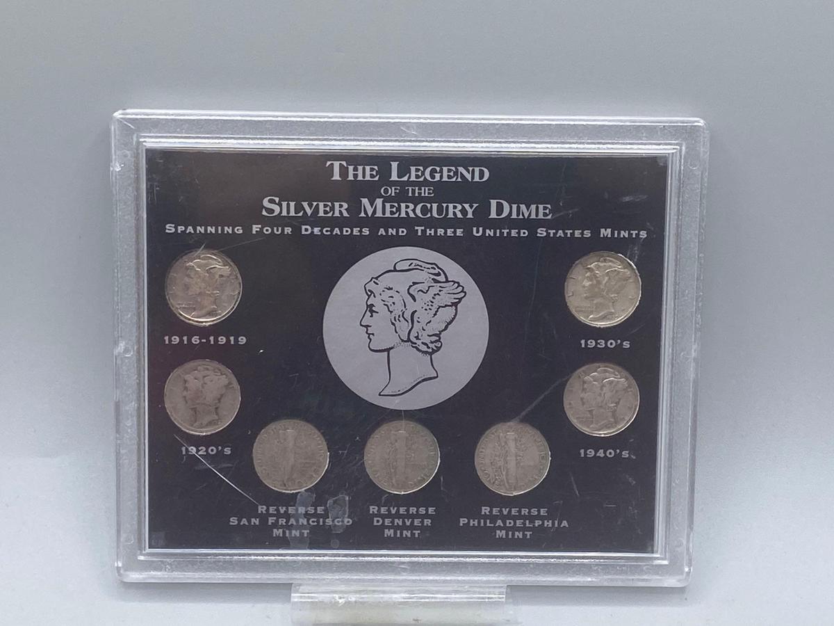 The Legend of the Silver Mercury Dime set