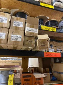 Huge Assortment Of Electrical Wire & Lights