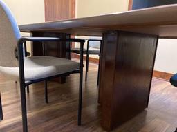 Large Conference Table W/ Chairs