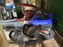(2) Electric Blowers and Trimmer