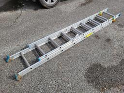 16ft Aluminum extension ladder
