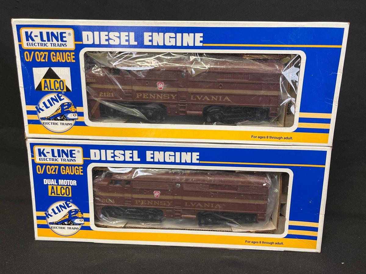 K Line Pennsylvania Alco K-2121 Engine and Dummy