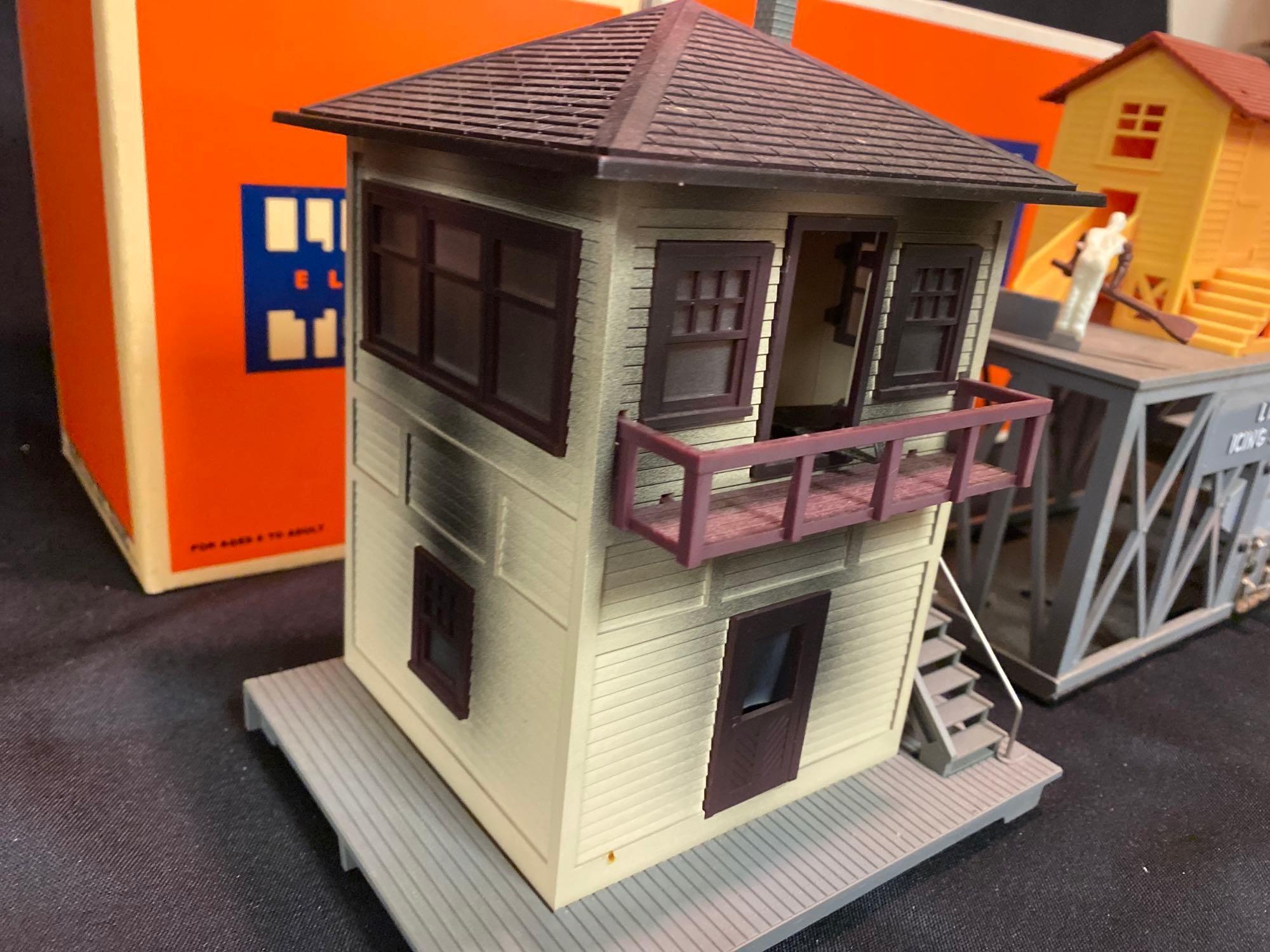 Lionel Icing Station & Burning Switch Tower