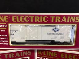 (5) K Line Box Cars