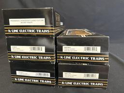 K Line Freight cars, flat cars (5)