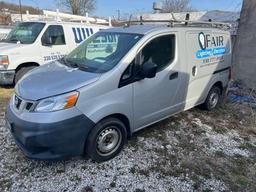 2013 Nissan NV200 Van runs on jumper box.