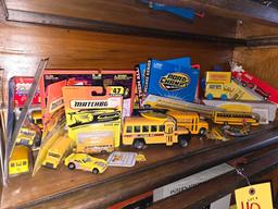 Matchbox Cars, School Buses, Road Champs