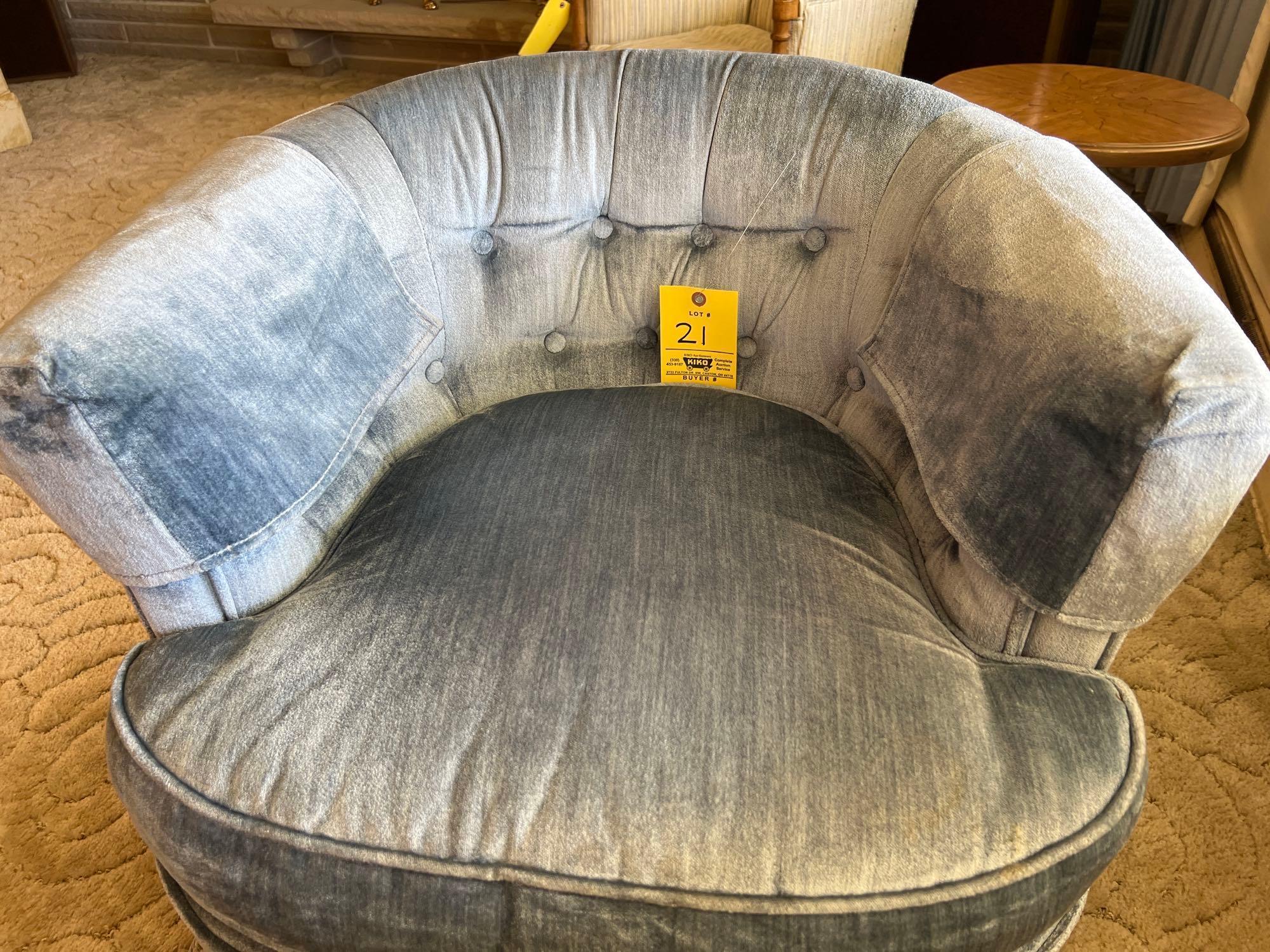 Upholstered Swivel Chair