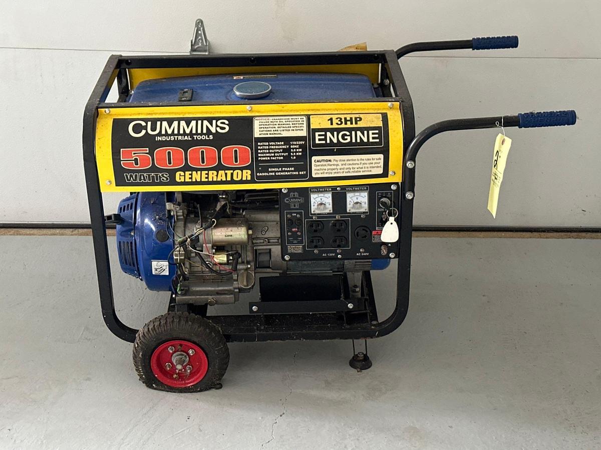 Cummins Industrial 5000 watt Generator